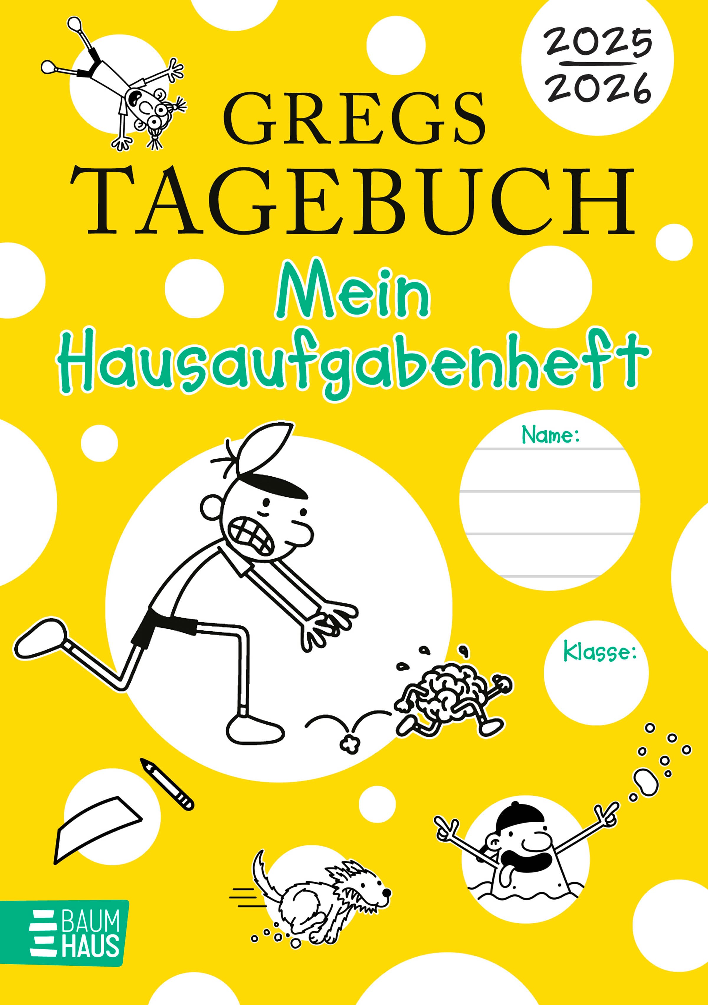 Gregs Tagebuch - Mein Hausaufgabenheft 2025/2026