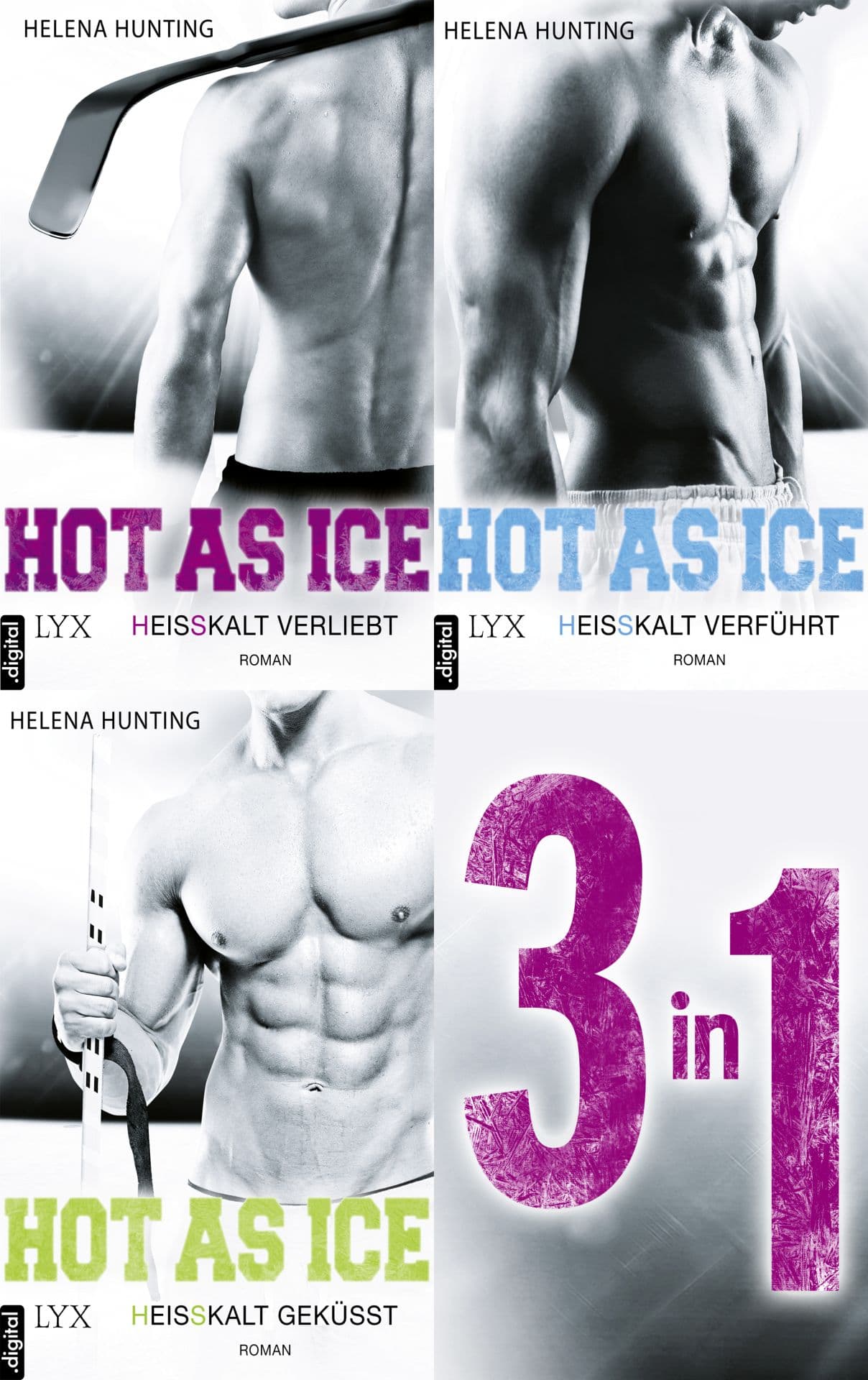 Produktbild: Hot As Ice 1-3: Drei Romane in einem E-Book (9783736315211 )