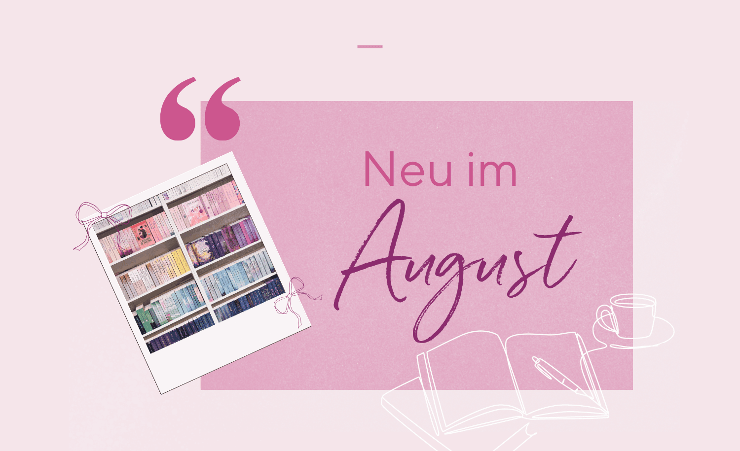 Abbildung Achtung, SUB-Gefahr! Diese LYX-Bücher erscheinen Anfang August 2026