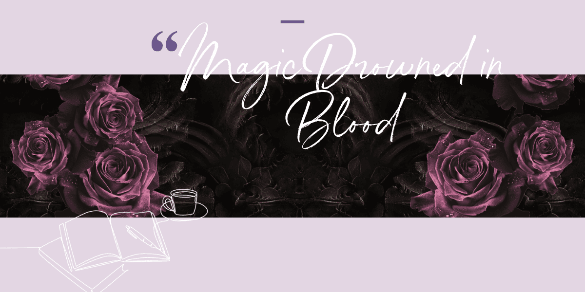 Abbildung Why Choose, but make it Dark Academia mit Vampiren und Royals: Hier kommt Magic Drowned in Blood