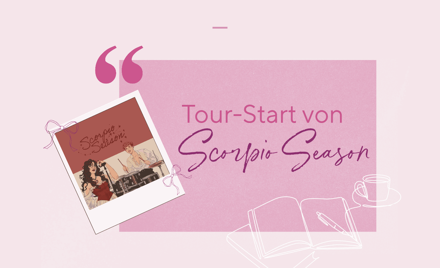 Abbildung Meet Your New Favorite Rock Band: Band Story, Konzerttickets und Backstage-Interview mit Tourmanagerin Masie Bell!