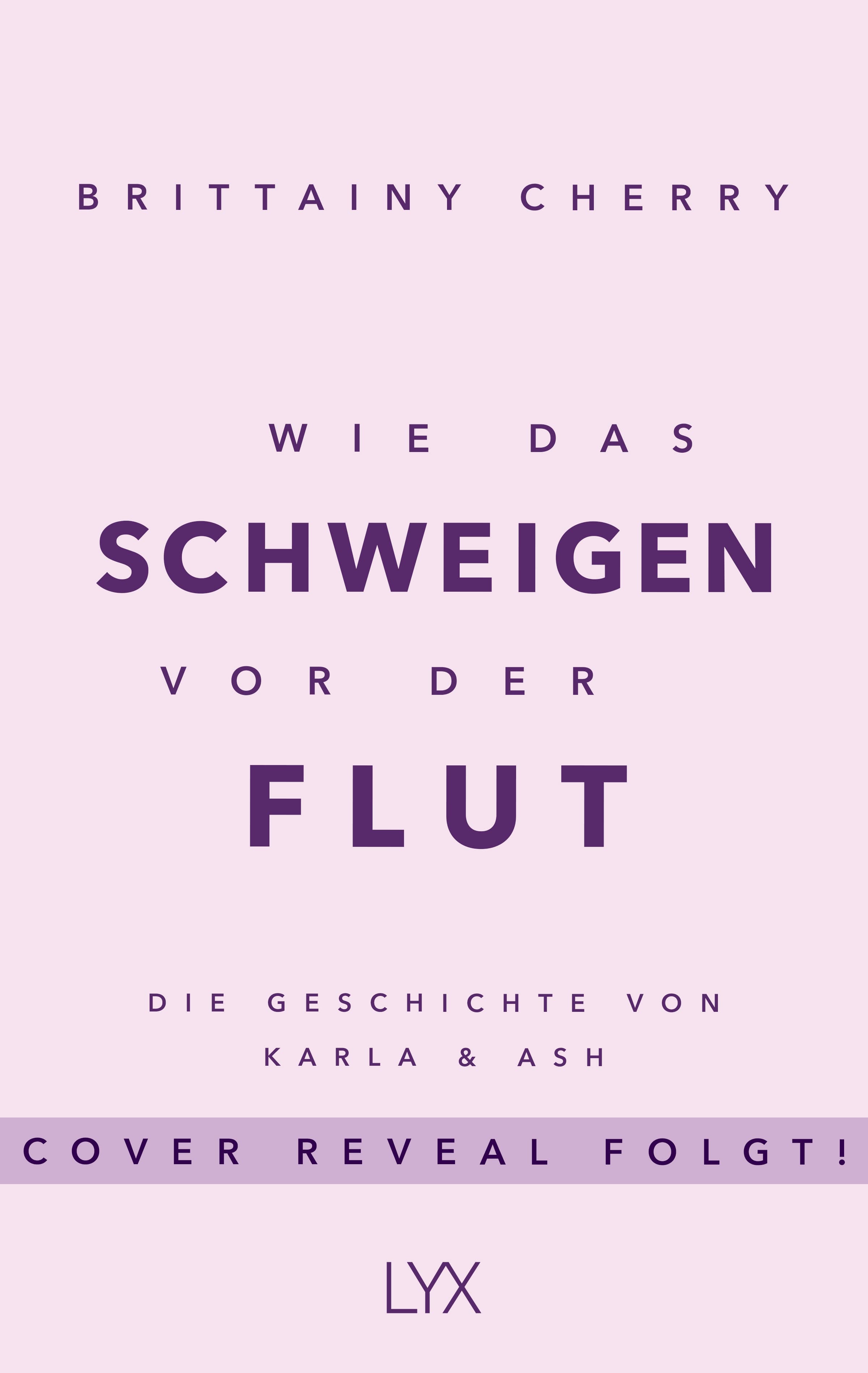 Wie das Schweigen vor der Flut
