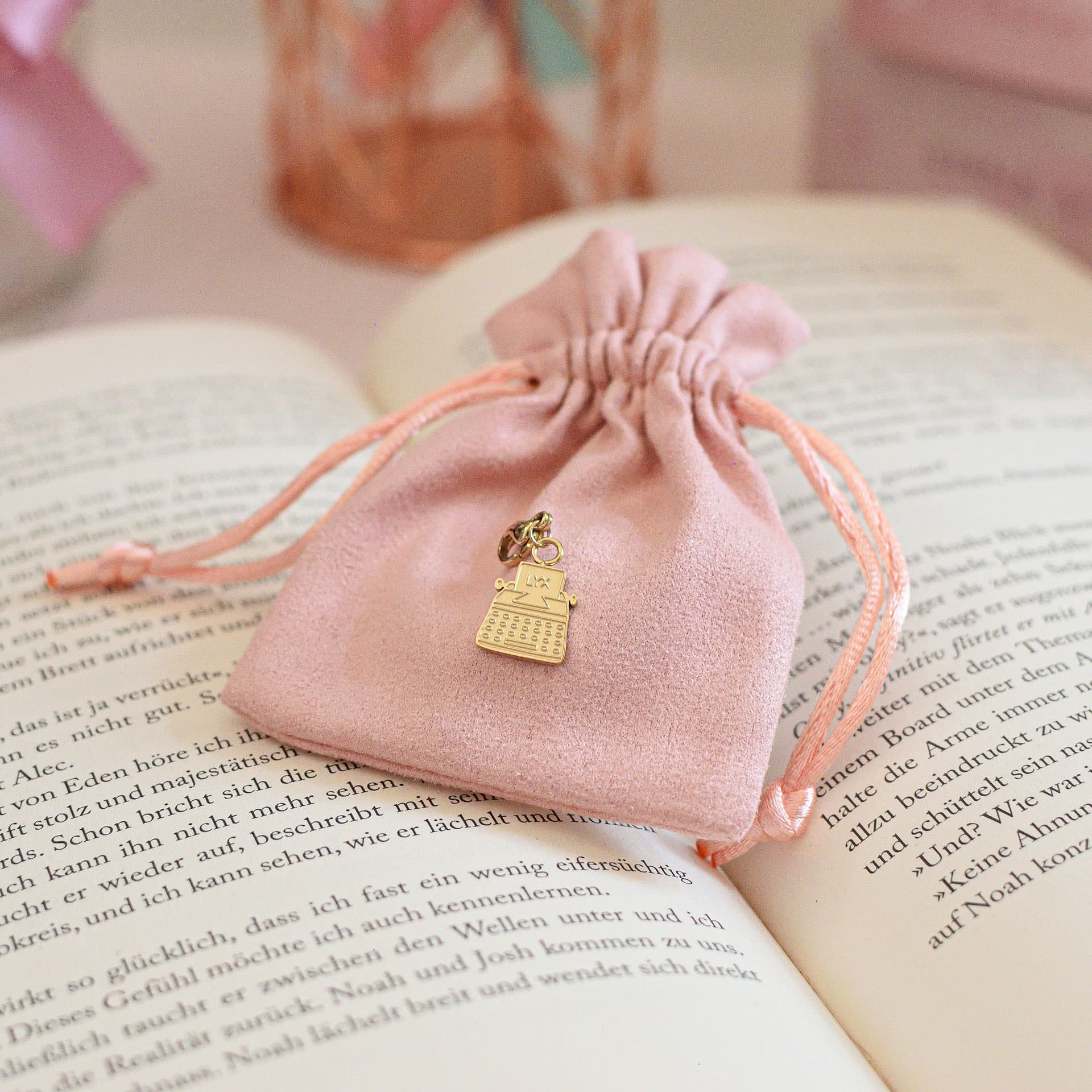 LYX Charms: Schreibmaschinen Anhänger