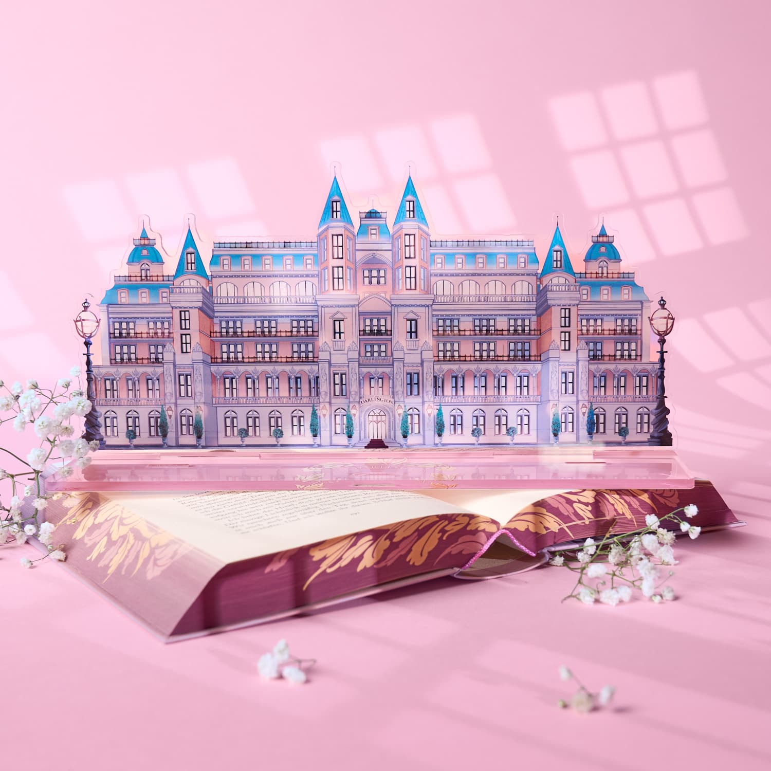 THE DARLINGTON: Hotel - Acrylaufsteller