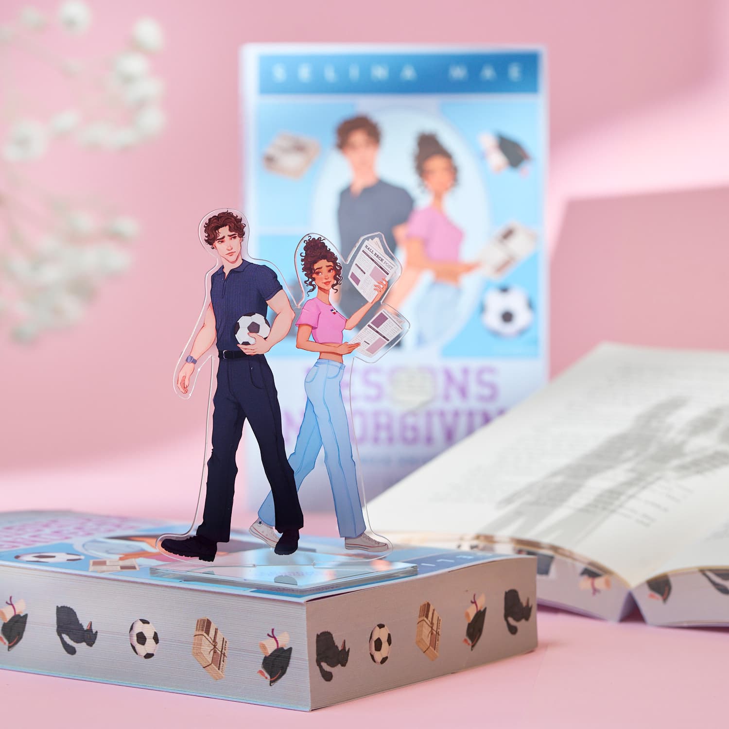 LESSONS IN FORGIVING - Acrylaufsteller