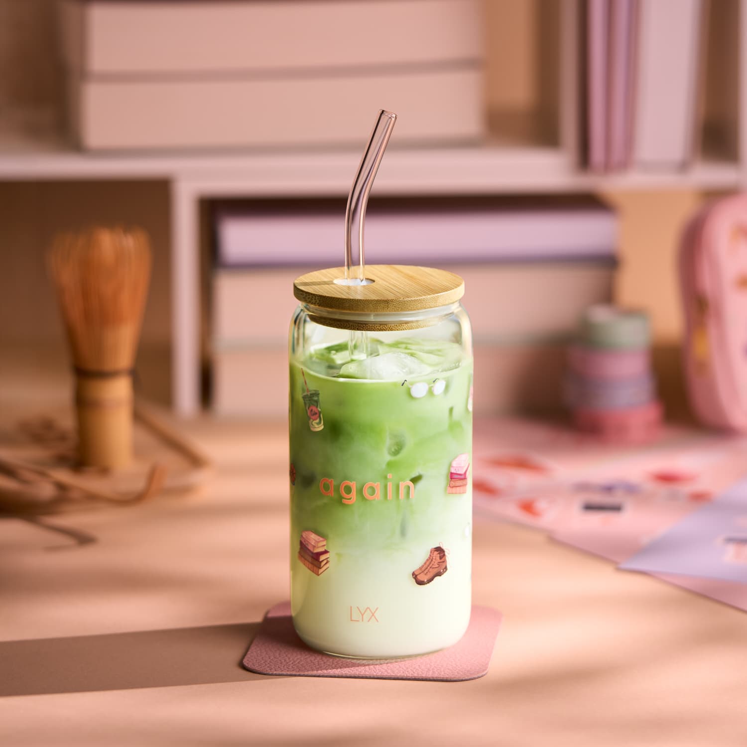 WOODSHILL Iced Coffee Glas